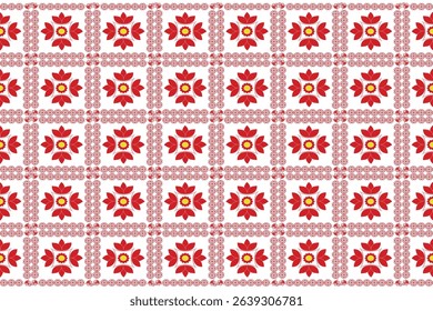 The vibrant colors that are not boring, the four-way petals on the clear white surface make it stand out and add more color to your floor.