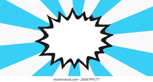 Vibrant comic halftone background, ideal for pop art and retro designs.