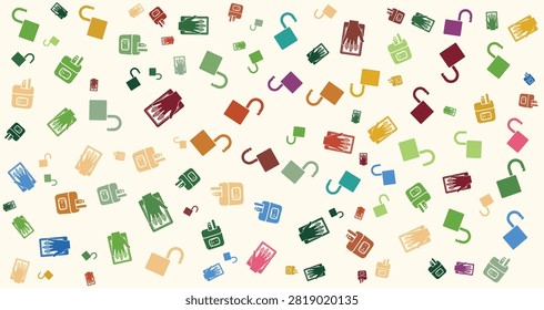 Vibrant confetti in multiple colors and shapes spread across the scene ideal for party decor celebrations and festive occasions