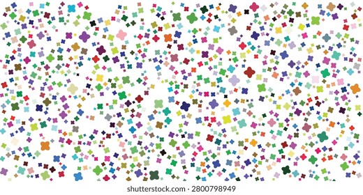Vibrant confetti pieces scattered across a surface, symbolizing celebration, joy, and festive occasions with bright colors and dynamic arrangement.
