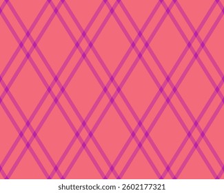 Vibrant coral and magenta crisscross pattern.  Perfect for backgrounds, textiles, or website design.  A modern, geometric design with a playful yet sophisticated feel.