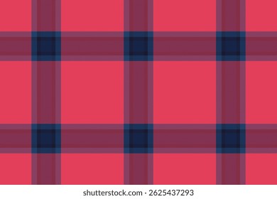 Vibrant coral and navy plaid pattern.  Perfect for textile designs, website backgrounds, or fashion projects.