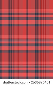 Vibrant coral and navy plaid pattern.  Perfect for textile design, apparel, or website backgrounds.  This seamless texture offers a modern, stylish, and versatile design element.