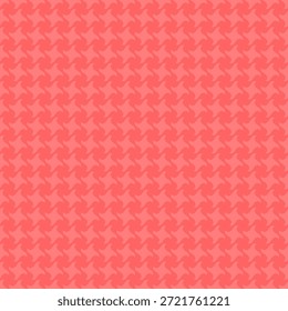 Patrón de pata de gallo rosa coral vibrante.  Perfecto para el diseño textil, fondos de Sitio web o proyectos de moda.