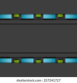 Vibrant corporate abstract background. Vector design