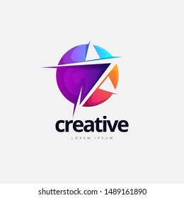 Vibrant Creative Star Logo Design