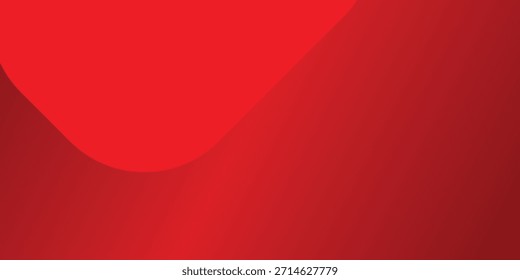 Fondo abstracto rojo carmesí vibrante con curvas suaves y fluidas y un gradiente sutil, creando un diseño visual moderno y dinámico adecuado para diversas aplicaciones gráficas.