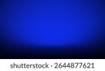 A vibrant dark blue gradient background with a spotlight effect from the top, creating a dramatic and elegant ambiance