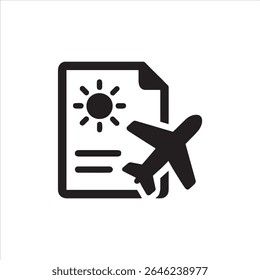 A vibrant design featuring a vacation theme, likely incorporating imagery of travel, leisure, and relaxation. 