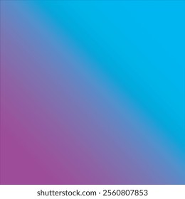 A vibrant diagonal gradient background transitioning smoothly from deep purple to aqua blue.