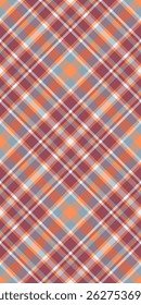 Lebendige diagonale karierte Muster in gedeckten Herbsttönen.  Perfekt für Textil-Design, Website-Hintergründe oder Fallthemen-Projekte.