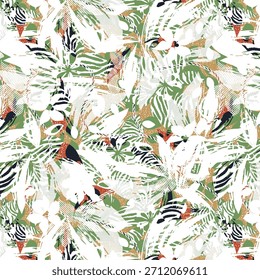 Diseño abstracto digital vibrante con Formas fluidas, mezclas de colores ricos y texturas modernas, ideal para la impresión de telas de alta calidad, textiles de moda y aplicaciones de patrones contemporáneos.