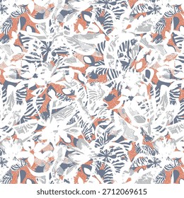 Diseño abstracto digital vibrante con Formas fluidas, mezclas de colores ricos y texturas modernas, ideal para la impresión de telas de alta calidad, textiles de moda y aplicaciones de patrones contemporáneos.