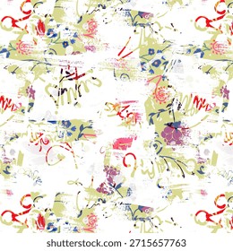 Diseño abstracto vibrante de la flor digital con los pétalos que fluyen, colores modernos, composición inconsútil, ideal para la impresión de la tela, textiles de la moda, Fondos de pantalla, decoración casera, proyectos comerciales creativos, marca