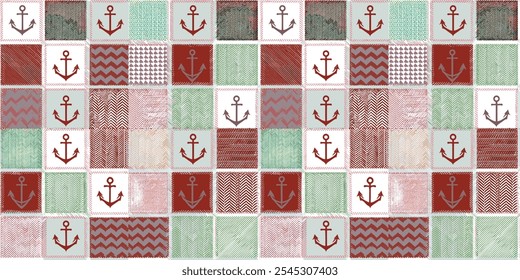 Vibrant Digital Motif Design in Pattern Vector Repeat for Fashion, Textile Covers, Gift Wrapping, and Wallpaper.
