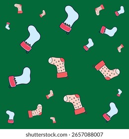 Vibrant Digital Patterns winter merry christmas