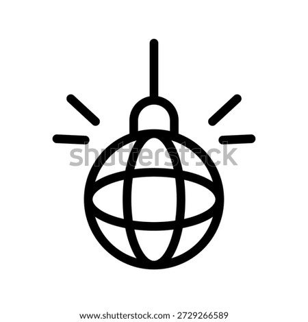Vibrant Disco Ball icon set for party design, dance events, nightlife, and celebration graphics
