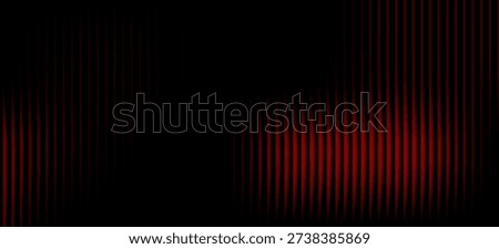 Vibrant dramatic deep red and black gradient evokes mystery and passion. Fiery red nostalgic gradient fades into darkness with futuristic vintage aesthetic and fractal glass effect. Vector background 