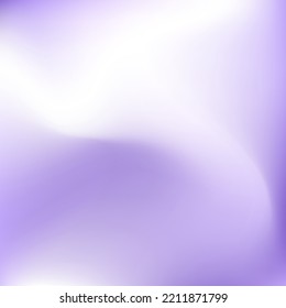 Vibrant Dynamic Color Cold Design Picture. Fashion Purple Fluid Spotlight Lavender Swirl Gradient Mesh. Trendy Liquid Curve White Wallpaper. Watercolor Paint Violet Pastel Gradient Backdrop.
