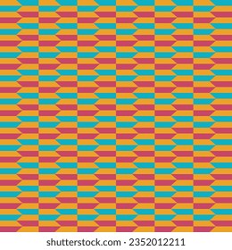 A vibrant and dynamic diagonal pattern background, repeated seamless pattern