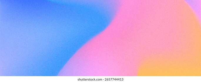 Vibrant dynamic gradient texture with soft grain and abstract color flow. Ideal for digital design, branding, web backgrounds, posters, and trendy creative visuals.

