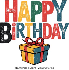 Um design gráfico dinâmico e vibrante com uma variedade de cores e formas, 