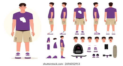 Un Diseño gráfico vibrante y dinámico con un espectro de colores y Formas audaces, apto para diversas aplicaciones creativas.