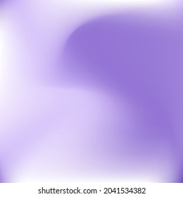 Vibrant Dynamic Lavender Spotlight Gradient Backdrop. Purple White Trendy Fashion Wallpaper. Color Fluid Pastel Violet Blurred Texture. Watercolor Paint Liquid Cold Curve Swirl Gradient Mesh.
