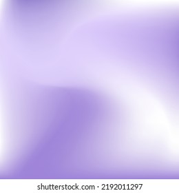 Vibrant Dynamic Spotlight Lavender Design Picture. Liquid Fluid Watercolor Curve Violet Swirl Gradient Mesh. Trendy Paint Cold Pastel Background. Fashion White Color Purple Gradient Backdrop.