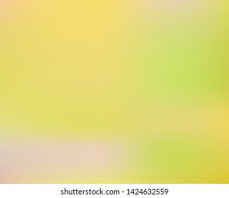 Vibrant dynamic texture template. Exclusive splash and spreading spot. EPS. Vector illustration flyer. Yellow original dynamic texture as a psychedelic work of art.