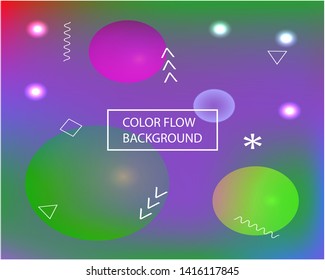 Vibrant dynamic texture template. Interesting splash and spreading spot. Vector illustration layout. Violet original dynamic texture as a psychedelic work of art.