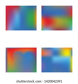 Vibrant dynamic texture template. Juicy splash and spreading spot. EPS. Vector illustration presentation. Blue original dynamic texture as a psychedelic work of art.