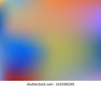 Vibrant dynamic texture template. Strange splash and spreading spot. EPS. Vector illustration artbook. Blue original dynamic texture as a psychedelic work of art.
