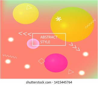 Vibrant dynamic texture template. Vector illustration artbook. Random splash and spreading spot. Pink original dynamic texture as a psychedelic work of art.