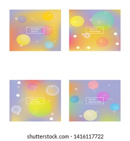 Vibrant dynamic texture template. Vector illustration artbook. Random splash and spreading spot. Violet original dynamic texture as a psychedelic work of art.