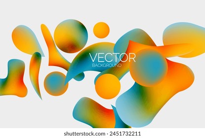 A vibrant electric blue abstract background with a multitude of circles and bubbles, creating a playful pattern resembling a toy balloon wheel. Perfect for events, graphics, and art projects