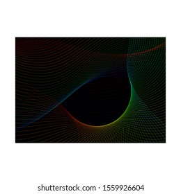 vibrant, elegant, abstract dynamic energy lines