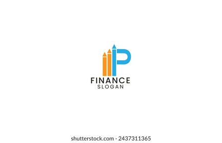 Vibrant emblem: finance excellence and stability depicted in sleek vector logo design.