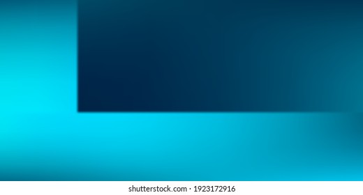 Vibrant Empty Ocean Original Screens Background. Turquoise Sea Water Smooth Watercolor Colorful Surface. Dark Azure Aqua Smooth Surface Backdrop. Blue Bright Blank Modern Gradient Mesh Illustration.