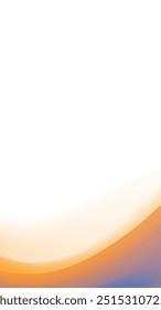 Lebendiger und energischer abstrakter Hintergrund mit einem fließenden orangefarbenen Farbverlauf, perfekt für moderne Designs.