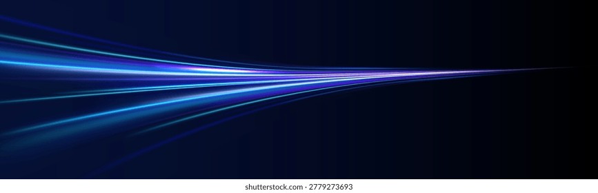 Vibrant energy waves with modern neon lighting forming abstract motion background with glowing streaks and futuristic digital design style