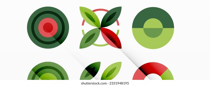 Vibrant and eye-catching vector background featuring a grid of colorful circles arranged in a patterned composition, perfect for modern and trendy designs