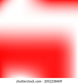 Vibrant Fashion Multicolor Smooth Blurry Wallpaper. Watercolor Color White Spotlight Gradient Mesh. Bright Neon Light Trendy Smooth Surface. Vivid Red Vector Liquid Gradient Backdrop.
