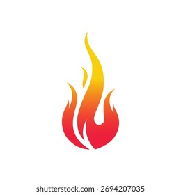 Incêndio vibrante emblema chamas dinâmicas e elementos de fogo em uma ilustração decorativa de calor e energia