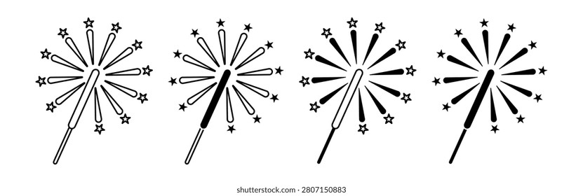A vibrant fireworks display lighting up the night sky during Bastille Day celebrations in France.