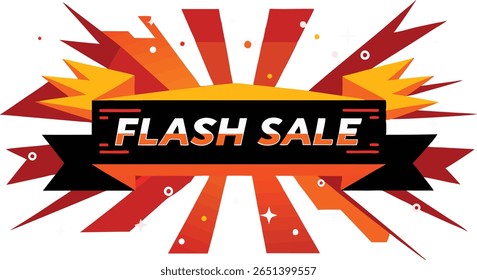 Vibrant flash sale banner collection featuring bold typography, vivid colors, and eye-catching graphics for promoting limited-time e-commerce discounts