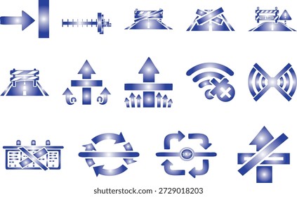 Vibrant flat design vector illustration of upward trending arrows piercing through documents, symbolizing business growth, success, and strategic planning in a professional setting.