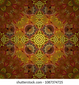 Vibrant floral pattern blossom flowers purple, gray and blue colour floral seamless background. Amazing collage for floral design.
