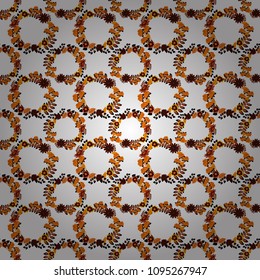 Vibrant floral pattern blossom flowers blue, beige and violet colour floral seamless background. Amazing collage for floral design.