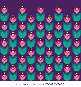 Vibrant flowers background , perfect for your next project.